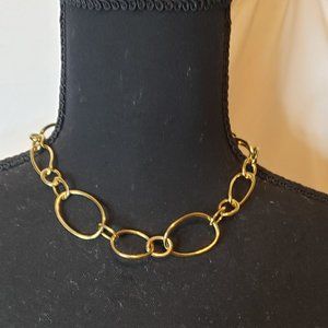 Joan Rivers Gold toned Porto Link Necklace
